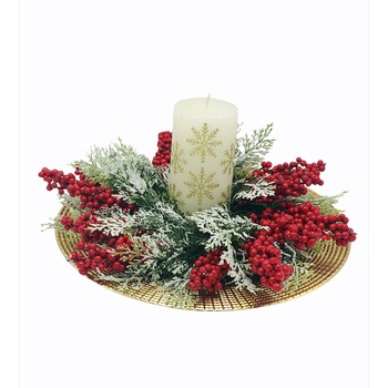 Aranjament Craciun cu Lumanare, Eventissimi Aranjament Craciun cu Lumanare, Eventissimi