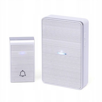 Sonerie Fara Fir/ Wireless SofiaCONCEPT®, Impermeabil in standardul IP44, Distanta 150 m, 36 Melodii polifonice, 1 Receptor, Silver Sonerie Fara Fir/ Wireless SofiaCONCEPT®, Impermeabil in standardul IP44, Distanta 150 m, 36 Melodii polifonice, 1 Receptor, Silver