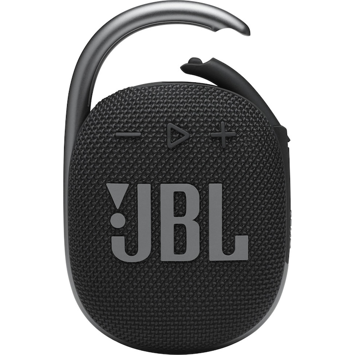 Преносима тонколона JBL Clip 4, Bluetooth, IP67, 10H, Черен