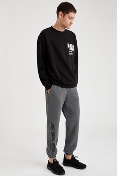 defacto pantaloni sport cu buzunare laterale gri inchis melange imagen 13_0_
0