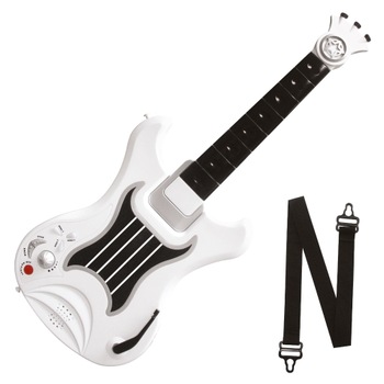 Chitara electrica Imaginarium GarageBand Touchpad Guitar cu panou tactil, corzi care se aprind, curea de umar si posibilitate de conectare la echipament audio smartphone Chitara electrica Imaginarium GarageBand Touchpad Guitar cu panou tactil, corzi care se aprind, curea de umar si posibilitate de conectare la echipament audio smartphone