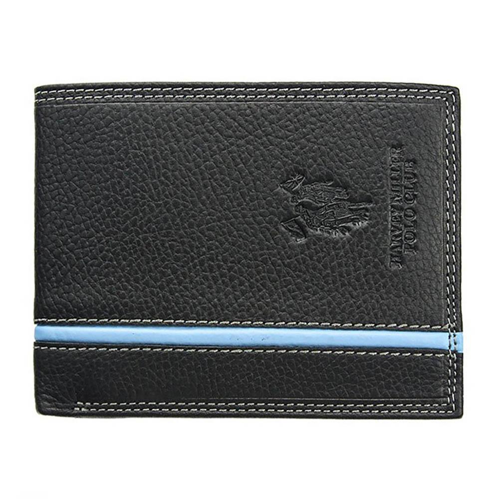 Portofel barbati din piele naturala GPB612, Negru