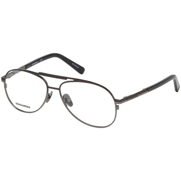 Rame ochelari de barbati DSQUARED DQ5239 009 57, gunmetal mat