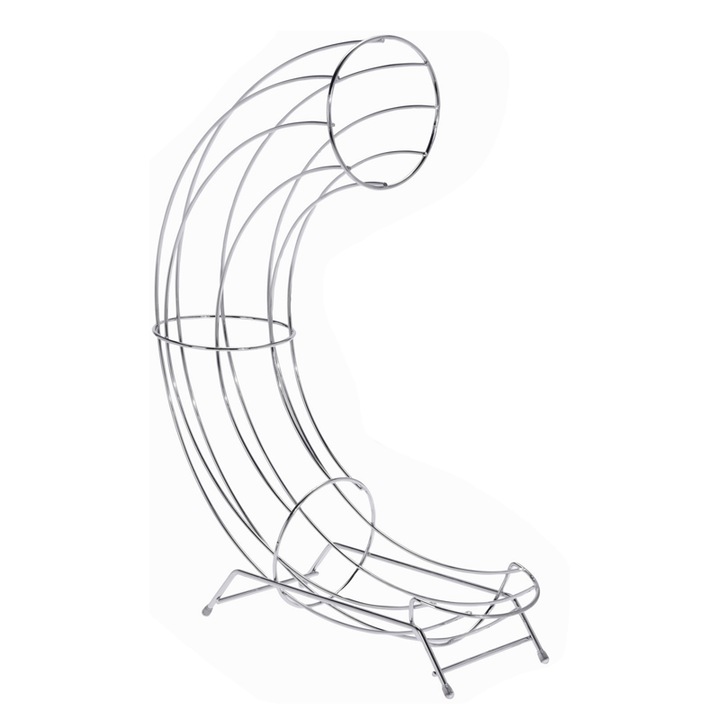 Cos din melat cromat, pentru organizarea Portocalelor, 44cm x 31cm x 11 cm