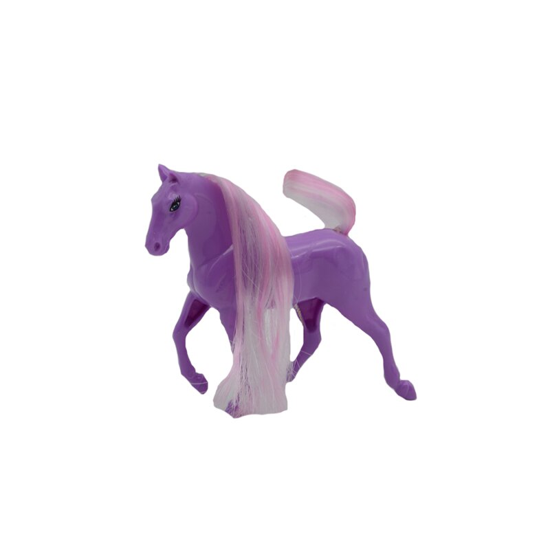 Figurina cal 9,5 cm pentru fete Midex BYL039-2, Mov