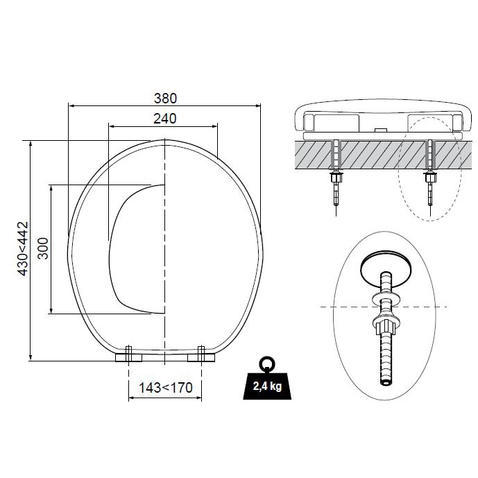 Abattant wc 2024 wirquin casual line