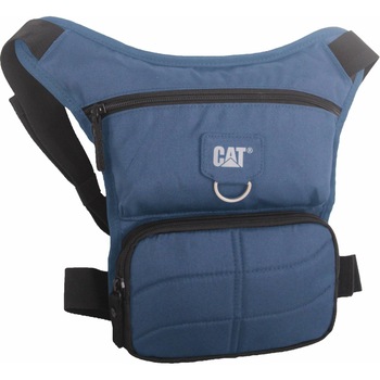 Borseta picior Caterpillar Millennial Classic - Steve - negru cu bleumarin Borseta picior Caterpillar Millennial Classic - Steve - negru cu bleumarin