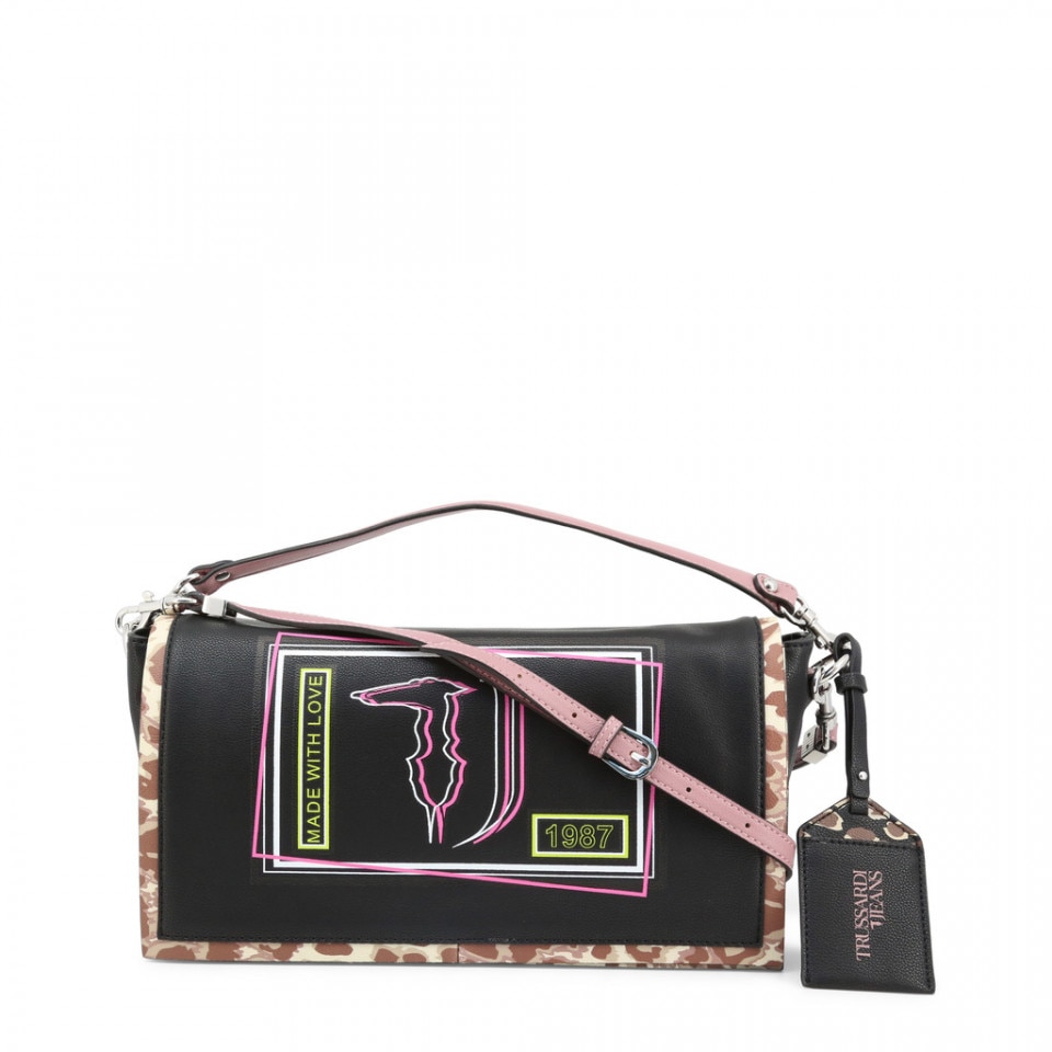 Geanta de umar, dama, Trussardi, LIQUIRIZIA_75B00417-99K299, Negru