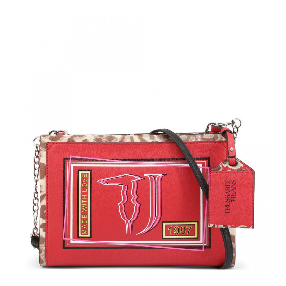 Poseta dama, Trussardi, LIQUIRIZIA_75B00420-99R150, Rosu