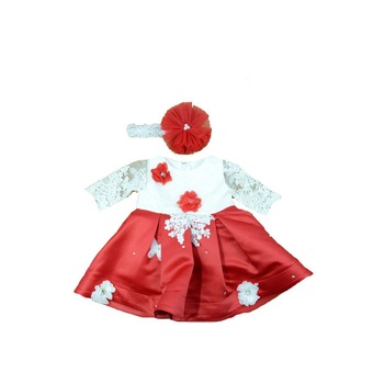 Set 2 piese pentru fete Colibri 1102R, Rosu, 62 cm Set 2 piese pentru fete Colibri 1102R, Rosu, 62 cm