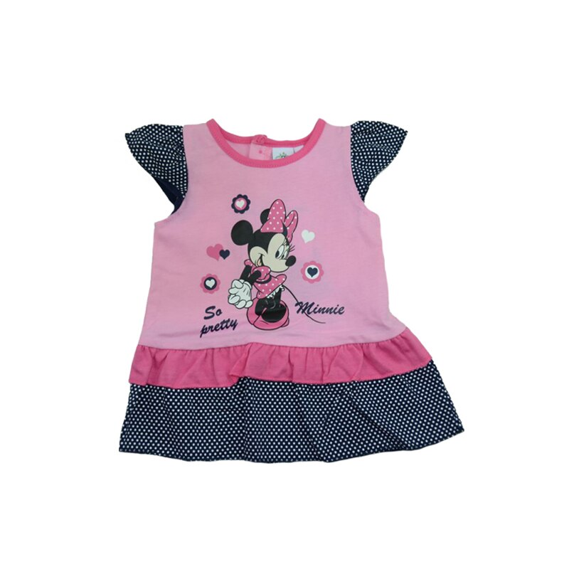 Rochita pentru fete Minnie Mouse Disney AQE0512R, Roz, 74 cm