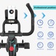 Bicicleta fitness CitySports, Pentru acasa, Reglabila, LCD, Negru/Albastru