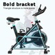 Bicicleta fitness CitySports, Pentru acasa, Reglabila, LCD, Negru/Albastru