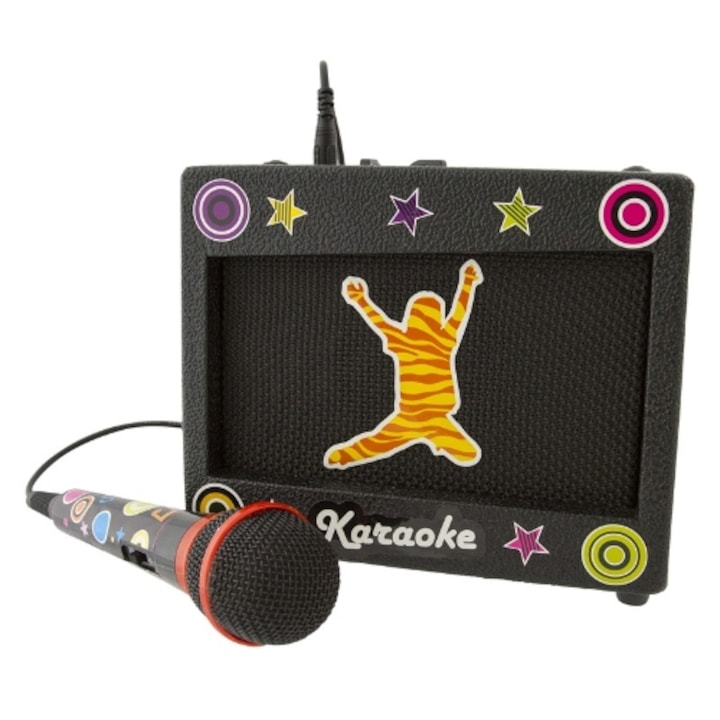 Karaoke portabil Imaginarium Garageband Go Karaoke Now!, portabil, cu microfon si amplificator