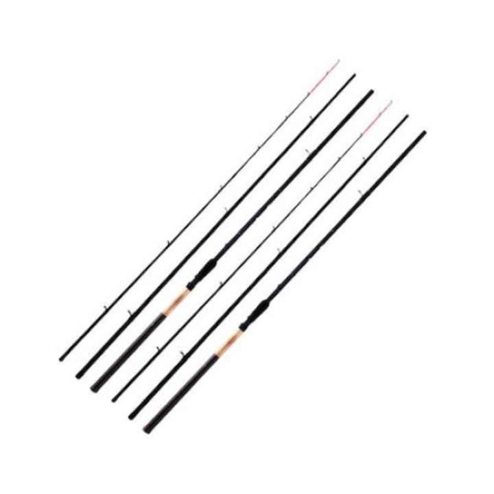 Szett 4Karp Feeder 2 szénbotos 3,6 m/100-180g