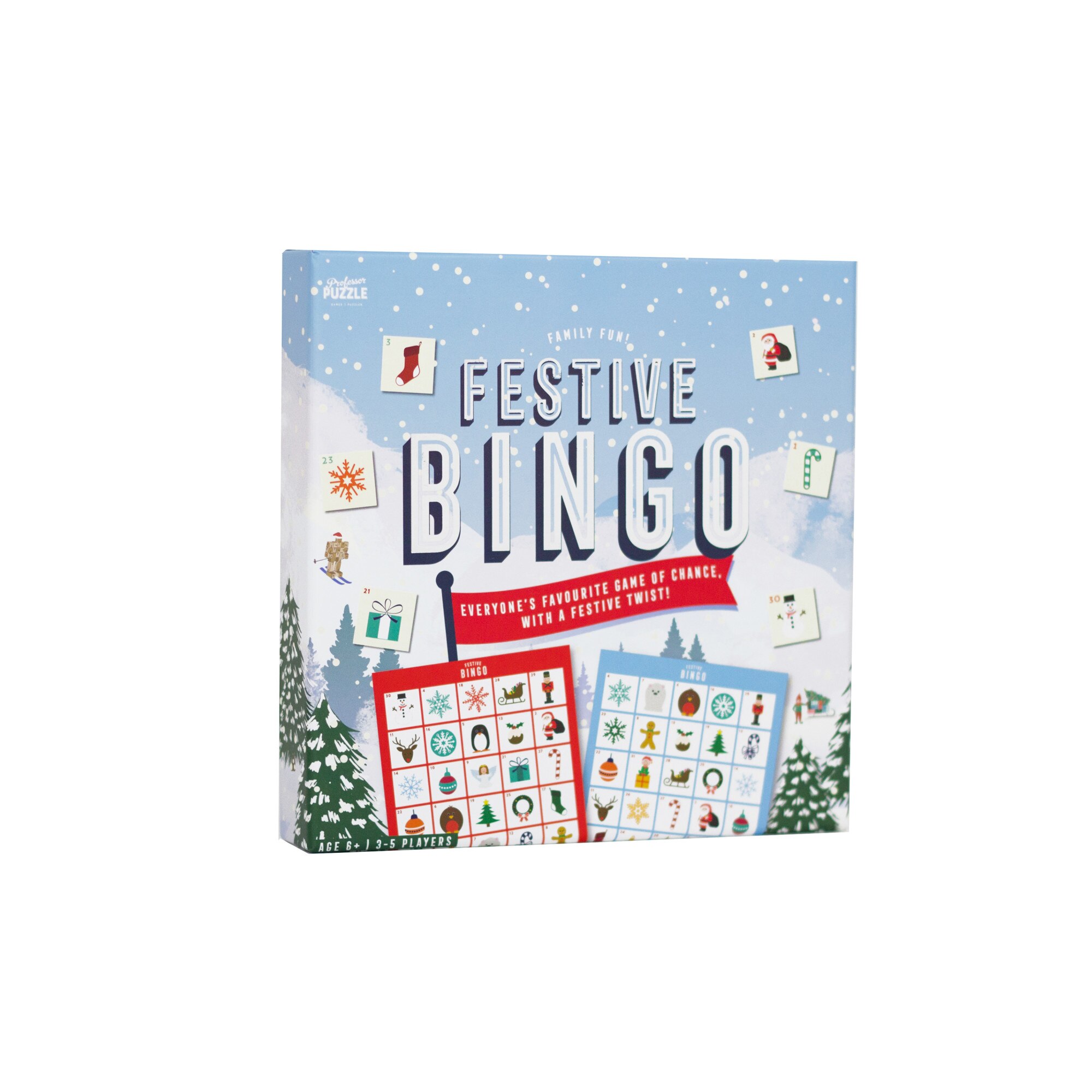 Joc Bingo Festive - Professor Puzzle