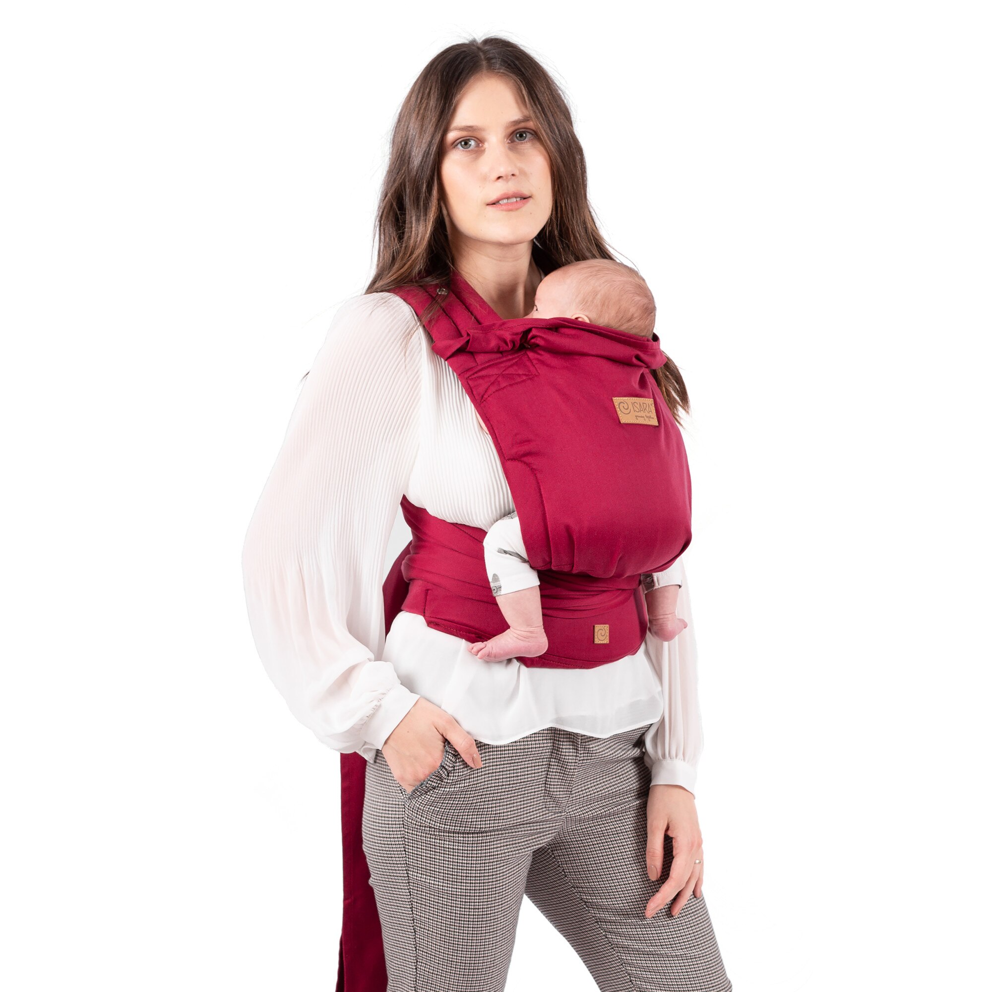 Marsupiu Ergonomic Ajustabil ISARA Quick Half Buckle Scarlet