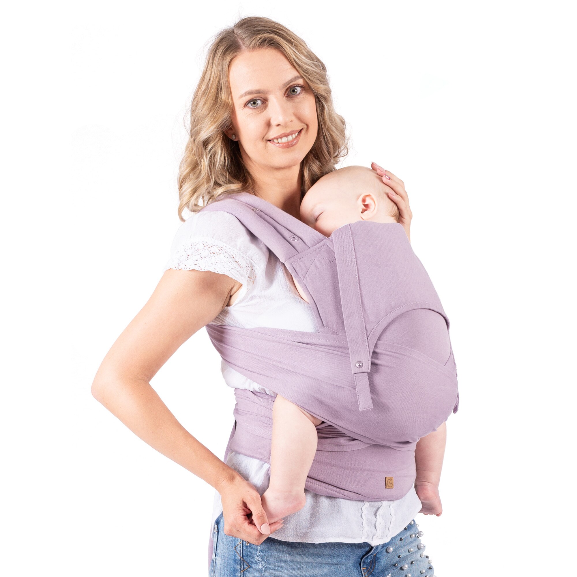 Marsupiu Ergonomic Ajustabil ISARA Quick Half Buckle Lavender