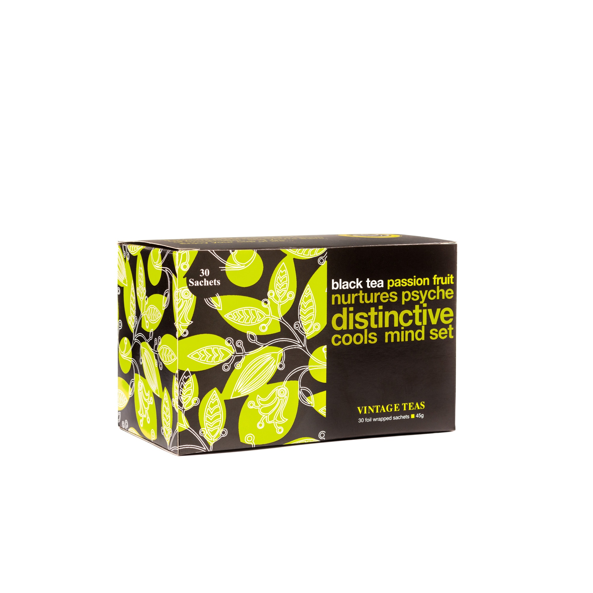 Ceai negru Vintage, cu aroma de fruct de pasiune, 30 de bucati