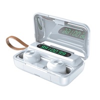 casti bluetooth 50 wireless tanat  music handsfree rezistente la apa control touch activare vocala siri bixby alb imagen 52_0_
0
