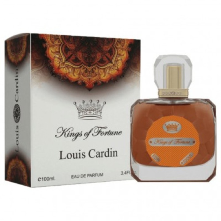Louis Cardin Kings of Fortune Eau de Parfum, Unisex, 100 ml