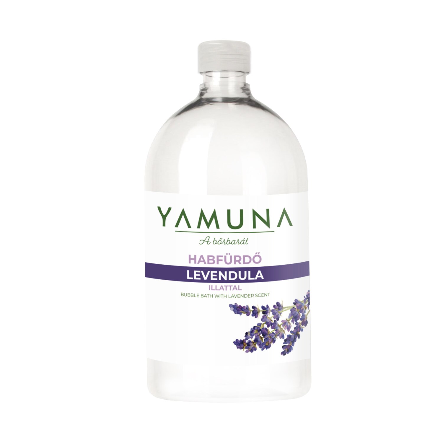 Spumant de baie cu Ulei de Lavanda Yamuna, 1000 ml