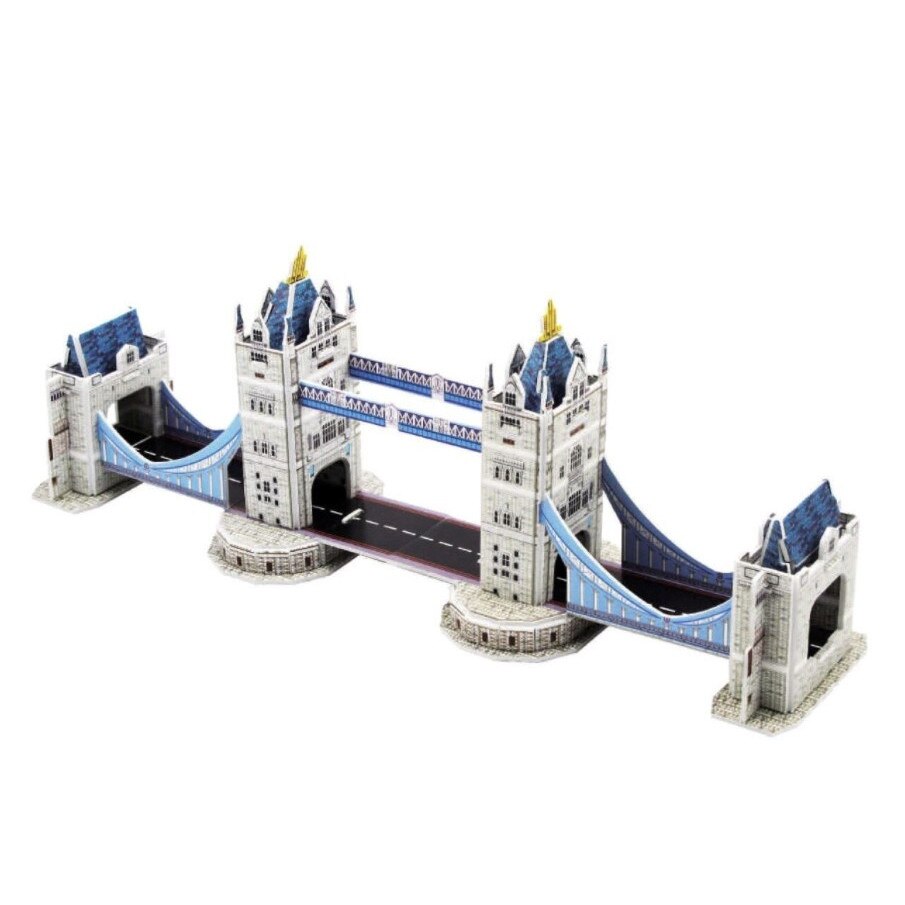 Puzzle 3D Tower Bridge, usor de asamblat, 36 piese, +3 ani