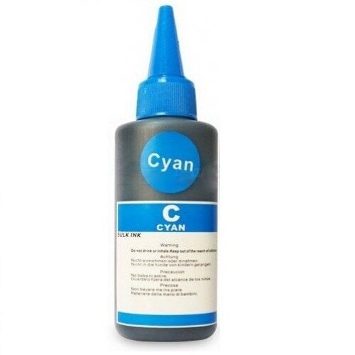 Cerneala universala refill compatibila Canon (CISS), 100 ml, cyan