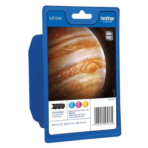 Cartus Brother LC-1240 (LC1240RBWBP), Culoare