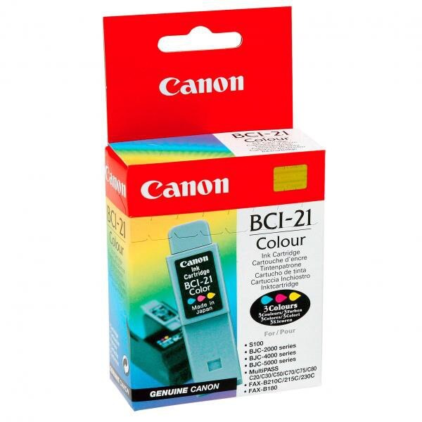 Cartus Canon BCI-21 (0955A351), Culoare