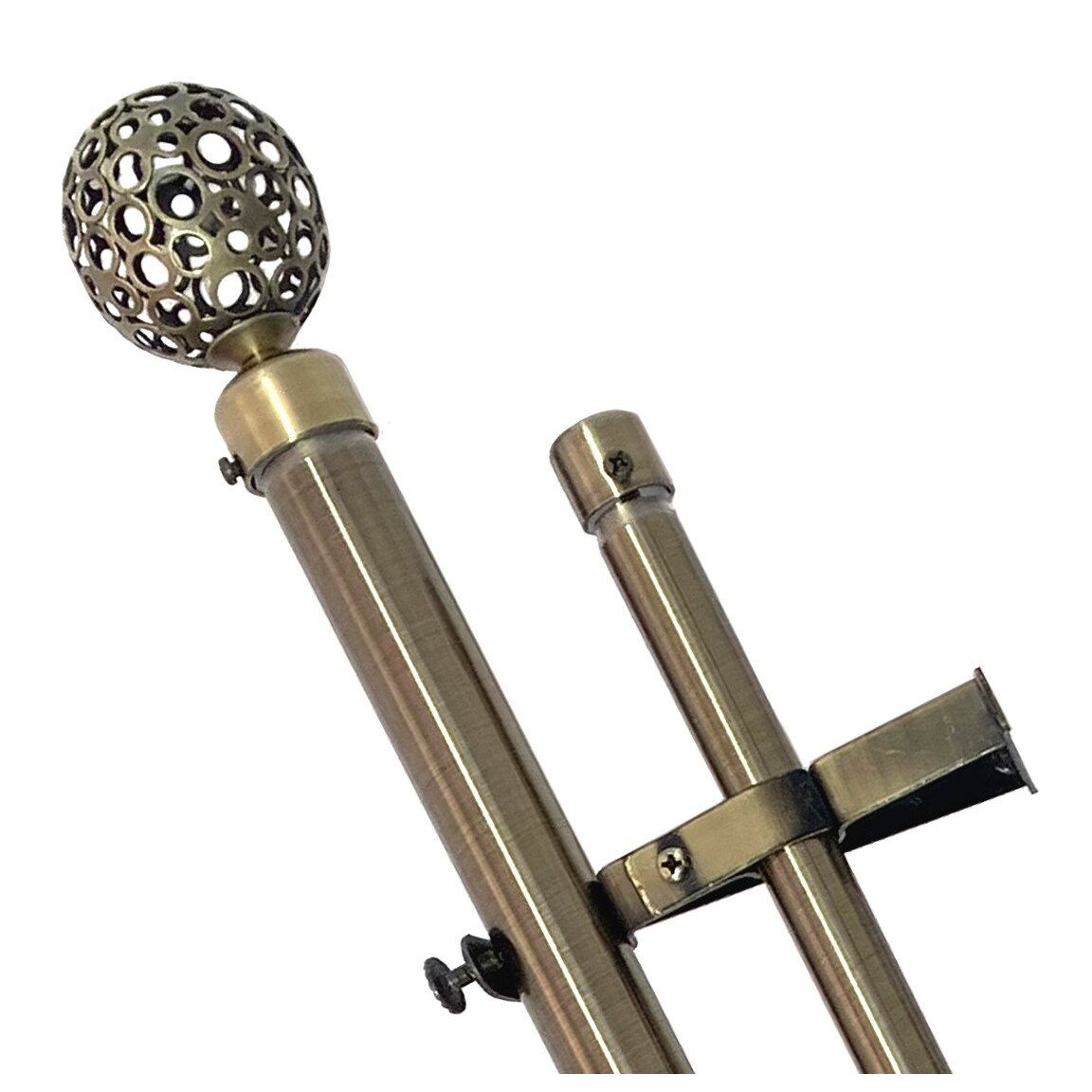 Galerie extensibila bila aurie dubla Infinity, 2.1-4m