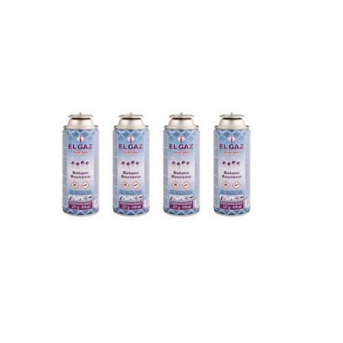 Set 4 rezerve gaz butan 227 grame, Elgaz