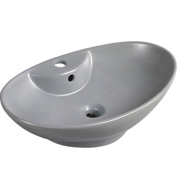 Lavoar cu montare pe blat, gri cu preaplin 580*385*170 mm Lavoar cu montare pe blat, gri cu preaplin 580*385*170 mm