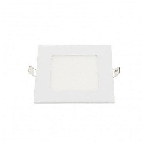 Panou LED Mini Patrat True Colour Line 6W Alb Cald