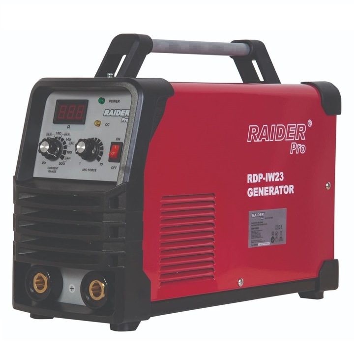 RDP-IW23 Arc Force hegesztő inverter + kijelző 200A, Raider 077208