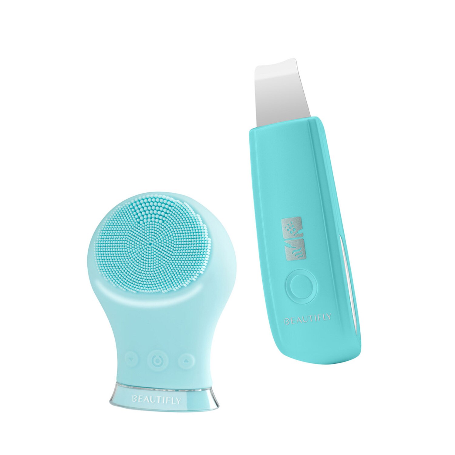 Pensula pentru curatare faciala Sonic Beautifly cu Peeling Cavitational B-Fresh + B-Scrub