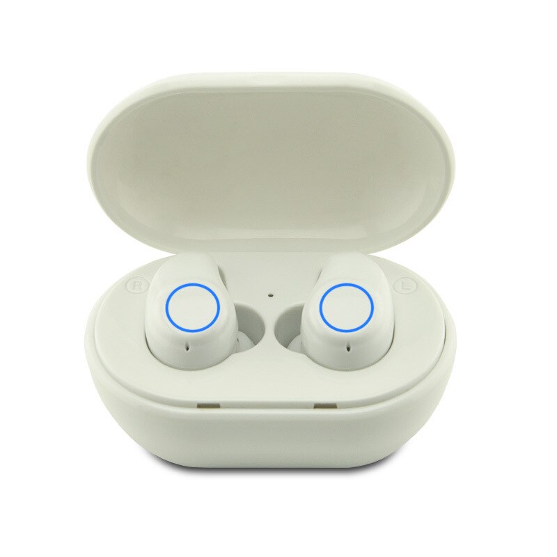 Casti bluetooth A1-TWS Bluetooth 5.0 True Wireless Stereo, Alb