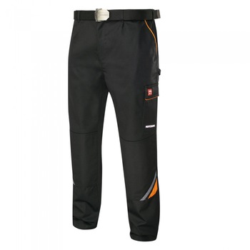 Pantaloni pentru lucru Professional Black, tesatura rezistenta, marimea 48/S-M Pantaloni pentru lucru Professional Black, tesatura rezistenta, marimea 48/S-M