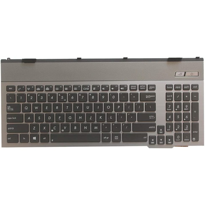 Tastatura Laptop, Asus, G57VW, iluminata, us, cu rama