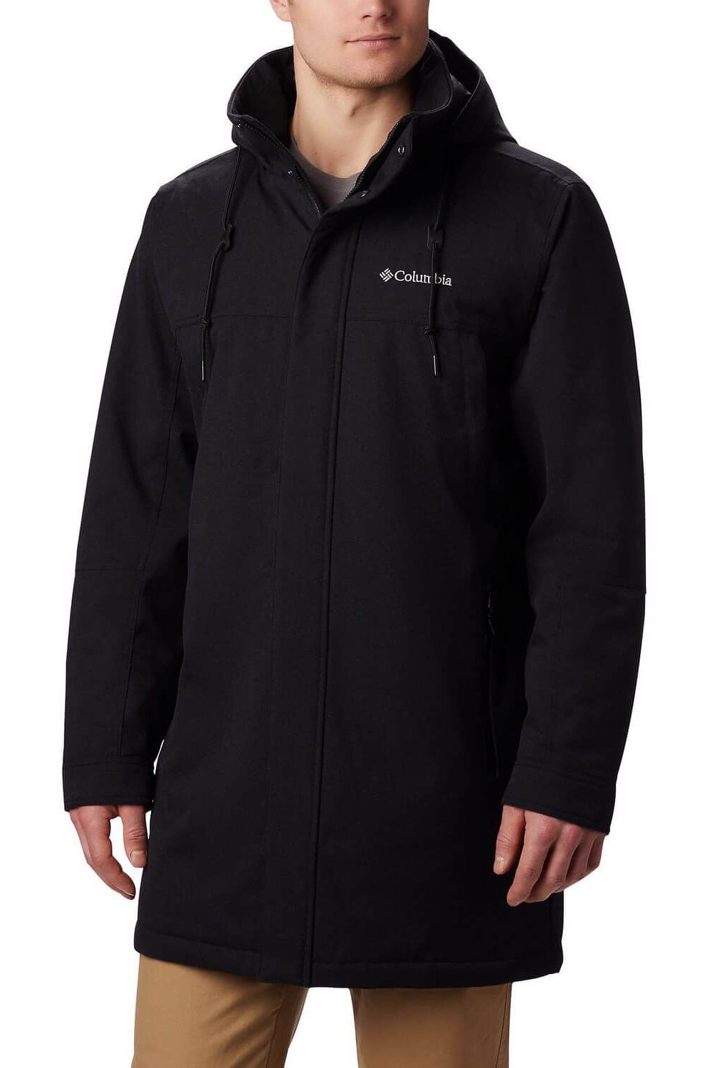 Geaca de strada, Columbia Boundary Bay Long Jacket, Negru