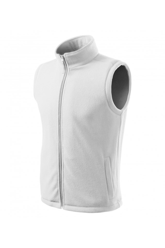 Vesta unisex, 100% poliester, Alb, 518-00