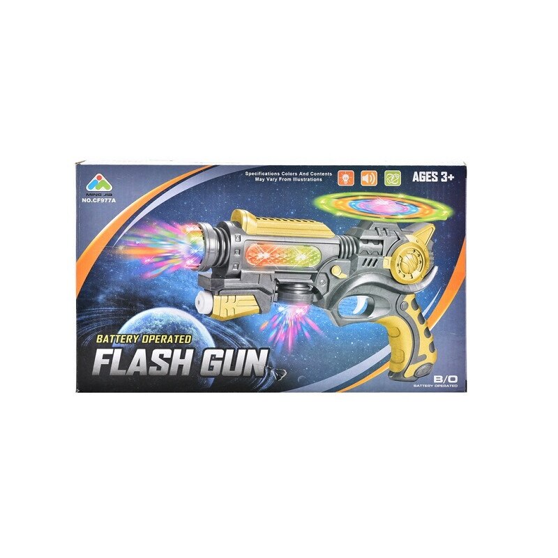 Pistol cu sunete si luminite, 31x18.5 cm