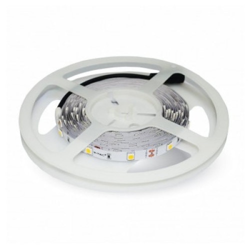 Banda LED SMD5050, 30 LEDs 6400K Ne-Etans IP20, Rola 5 m