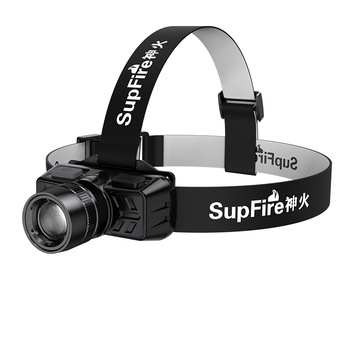 Lanterna LED frontala Supfire HL50, 3W, 300 lm, cu acumulator 1200 mAh, incarcare USB, IP32 Lanterna LED frontala Supfire HL50, 3W, 300 lm, cu acumulator 1200 mAh, incarcare USB, IP32