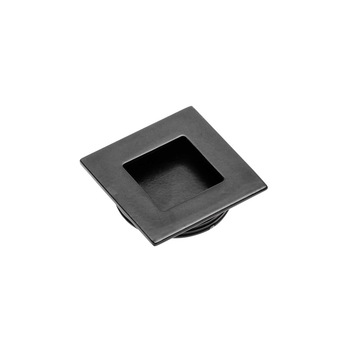 Buton mobila ingropat B226, 40x40 mm, negru mat Buton mobila ingropat B226, 40x40 mm, negru mat
