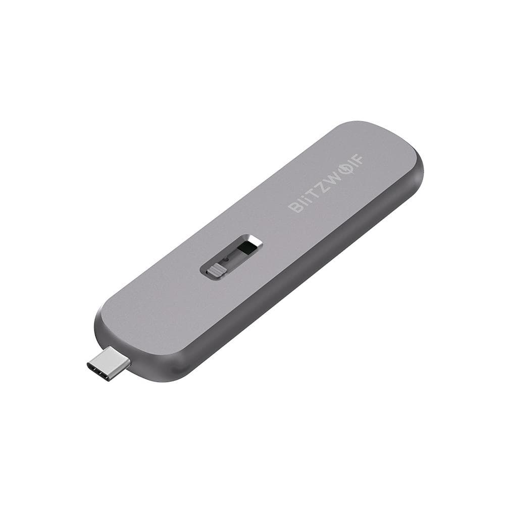 Carcasa de stocare externa SSD M.2 NVMe, cheie M, USB-C, 10Gbps, BlitzWolf