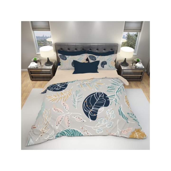 Спален Комплект Intermatrak Nicole Taneff G1386, Памучен Сатен, Единично Легло, Без Чаршаф