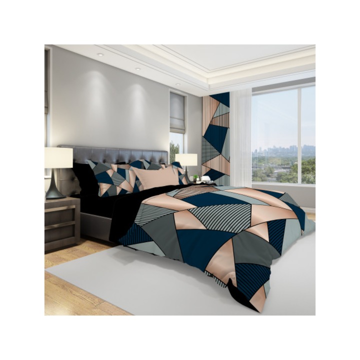 Спален Комплект Intermatrak Nicole Taneff G1382, Памучен Сатен, Единично Легло, Без Чаршаф