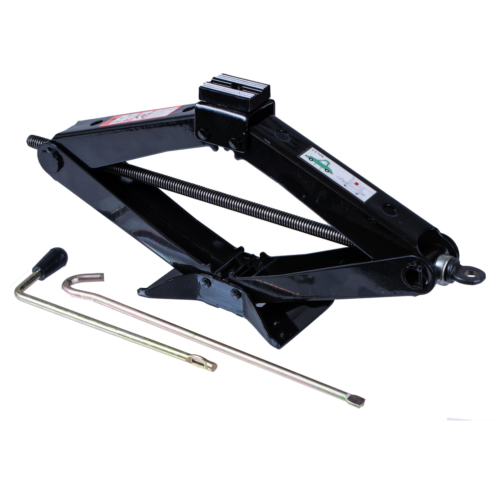 Cric auto mecanic 4Cars, Sarcina maxima 2 tone, Negru