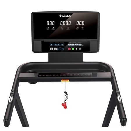 Banda de alergat electrica Orion Pista A400, Bluetooth, Kinomap, AnyRun greutatea maxima a utilizatorului 100 kg, inclinare electrica, pliabila